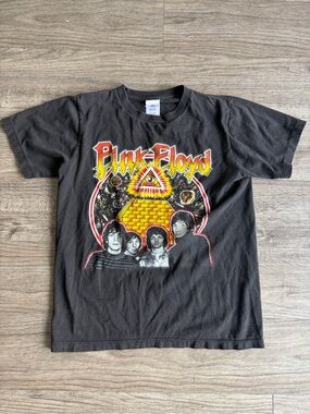 Pink Floyd Black Graphic Tee